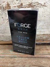 Forge Skin For Men Beef Tallow-Based Face Wash Original Factory Sealed Exp 2027
