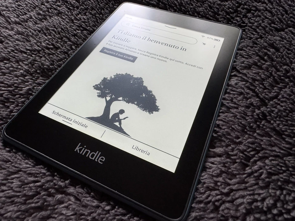 Amazon kindle Paperwhite 10 Th 8GB, Wi-Fi ,6"- Blu - Immagine 3 di 4