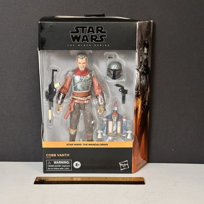 Star Wars 6'' Black Series COBB VANTH (Deluxe) The Mandalorian NIB Sealed Damage