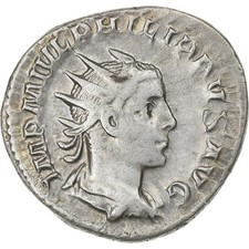 [#1507067] Philip II, Antoninianus, 246-247, Rome, Silver, AU, RIC:226