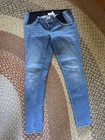Isabel Maternity By Ingrid & Isabel Jegging Jeans Womens 2/26R Blue Denim Zip — photo 1