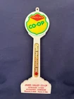 Vintage Co-Op Pole Sign Thermometer