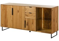 Sideboard Wildeiche 160X43X79 Natur GeöLt Lindau #08