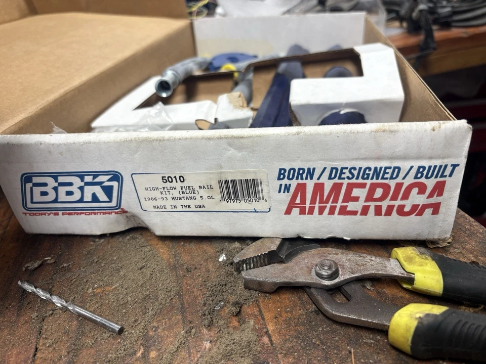 BBK 5010 High Flow Billet Aluminum Fuel Rails For 1986-1993 Mustang 5.0L - Image 3 of 3