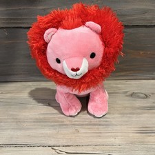 Hallmark Love Lion Cub Stuffed Animal Plush Toy Heart 8  