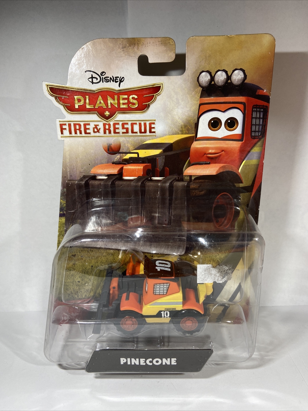 Disney Pixar PLanes 2 Pinecone Character Toy Vehicle With Shovel By Mattel
