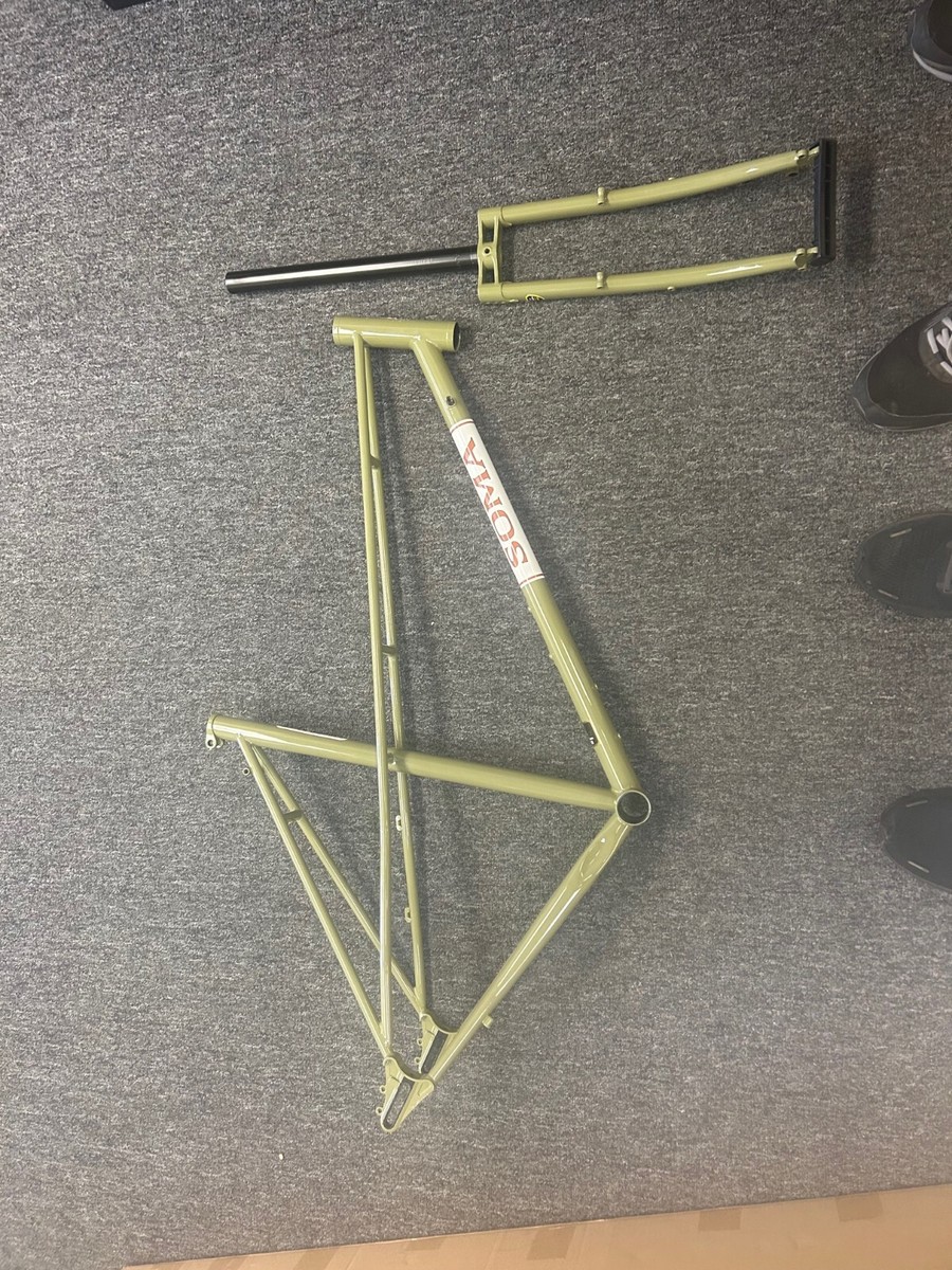 Soma Buena Vista Disk step thru New 2023 Edition Green 58cm | eBay