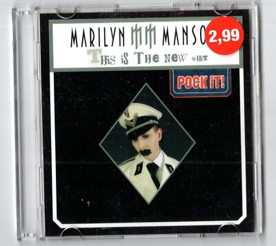 Marilyn Manson CD-SINGLE 3-Inch THIS IS THE NEW *HIT 2004 Pock It! mObscene Rmx