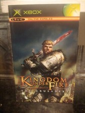KINGDOM UNDER FIRE The Crusaders XBOX Original 2004 Game Instruction Booklet