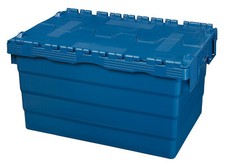 Kunststoffkisten mit Deckel Aufbewahrungsbox in Industriequalit&auml;t versch. Gr&ouml;&szlig;en