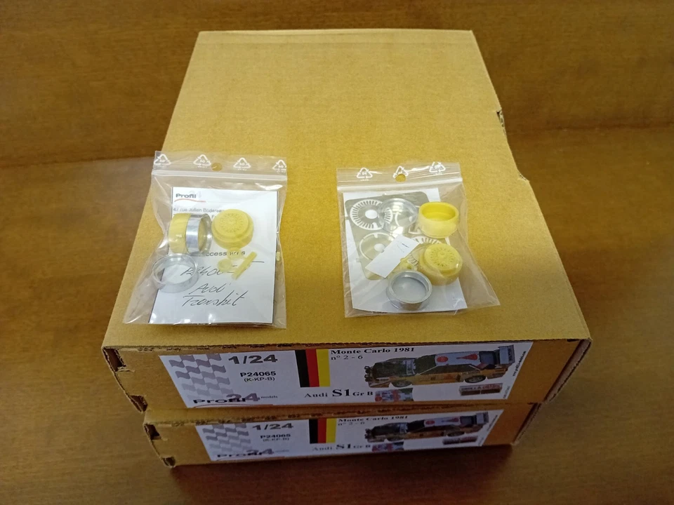 AUDI S1 GROUP B MONTE CARLO 1981 N2 - 6 PROFIL 24 P24065 SCALA 1/24 - Immagine 2 di 4