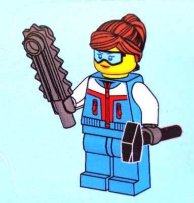 Lego Minifigur cty1683 CITY Ice Skulptor Set 60381 Tag 8 60381-08 von 2023