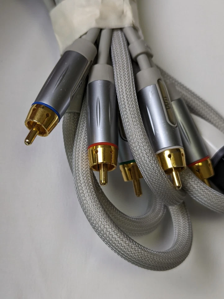 Wii U AV HD Cable Audio Video Cable High Definition Wii Component RGB Rocketfish - Image 2 of 3