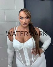 Nia Jax  8x10 PHOTO NXT WWE Glam Up 