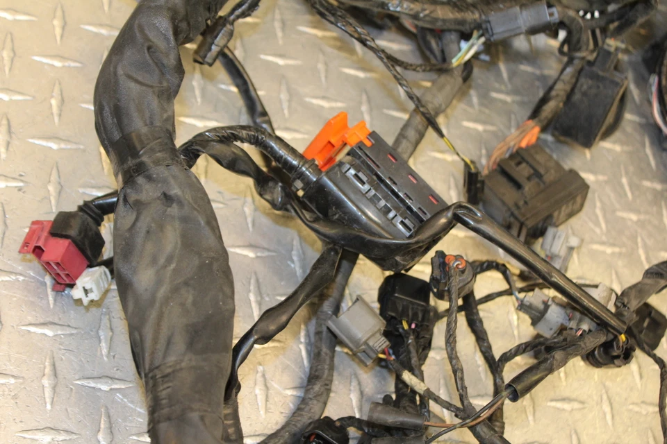 Kawasaki Concours 14 ZG1400A 2008 motor principal arnés de cableado motor telar de cable Foto 4 de 4