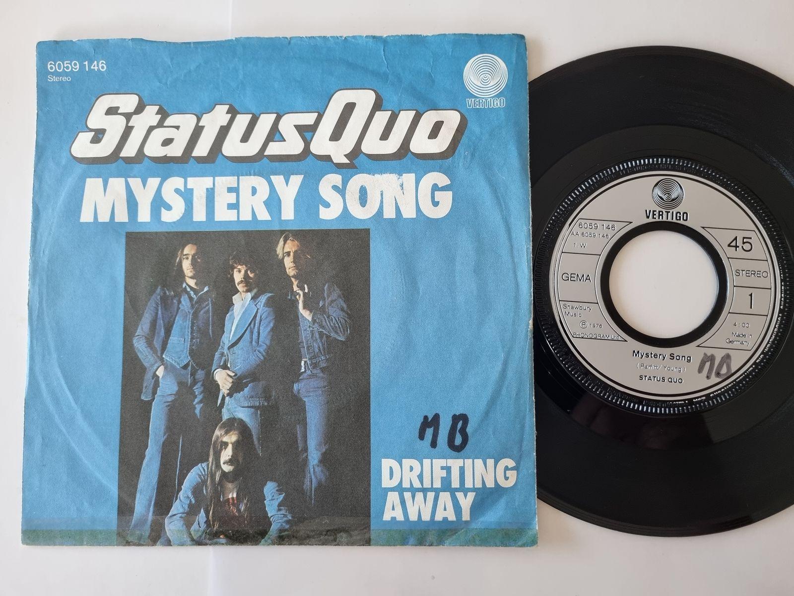 7"" Single Status Quo - Mystery song Vinyl Germany