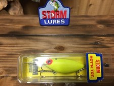 Vintage Storm Pre Rapala AH Tot SP Color FY with Box Bass Fishing Lure