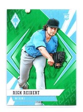 2021 Chronicles Baseball #9 Nick Neidert RC Phoenix Green /75  Miami Marlins