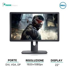 Monitor Dell U2212HM, LED IPS 22", 16:9 VGA DVI DP, 1920x1080 Full HD, Ricond...