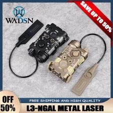 NGAL L3 All Metal Aiming IR Laser & Red Green Laser LED Flashlight Illuminator