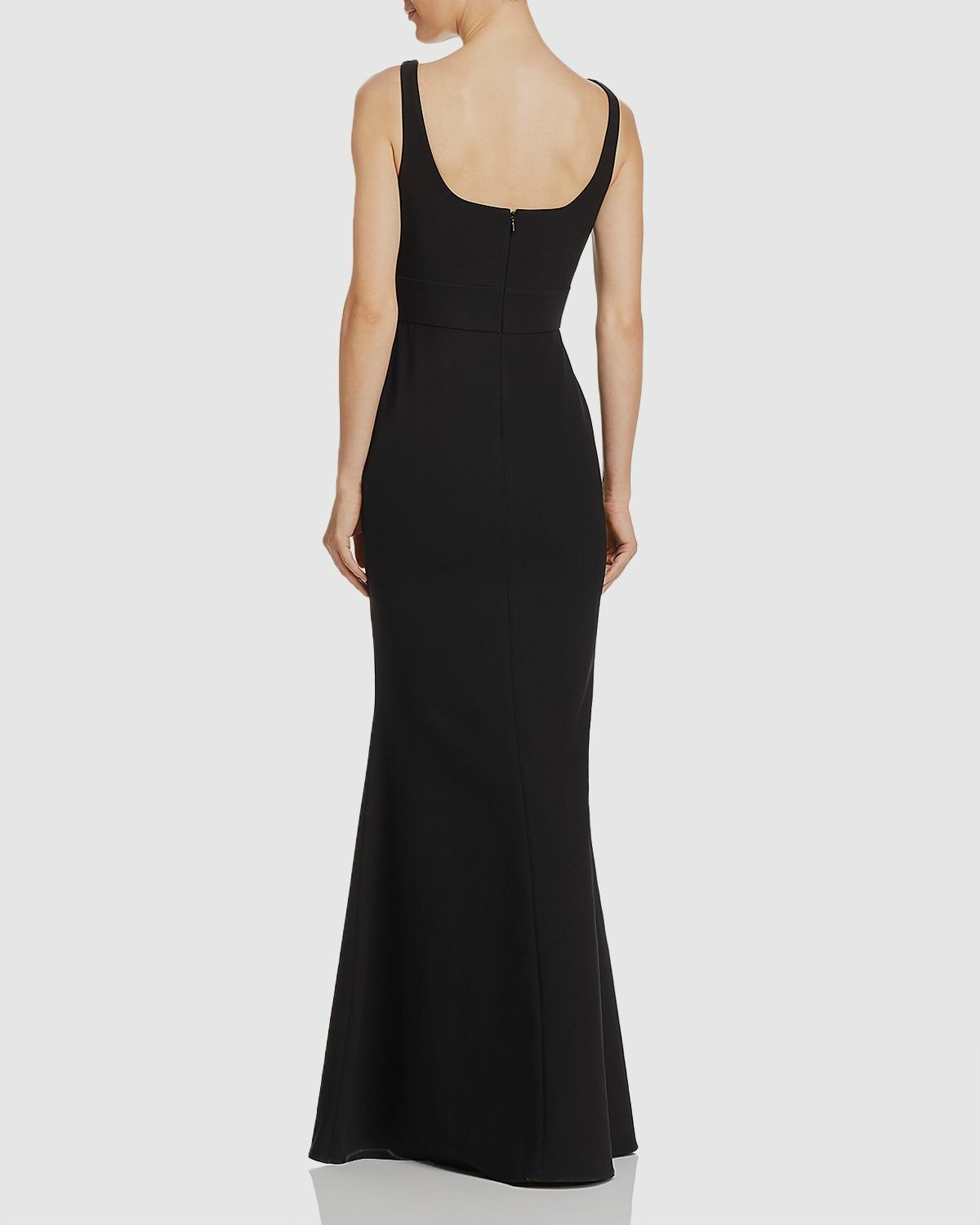 aqua scuba crepe mermaid gown