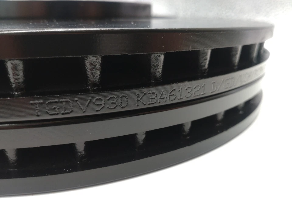 EBC Brake Discs Premium Front Set for Audi A3 TT Ibiza Polo Golf Leon Bora D930 - Image 4 of 4