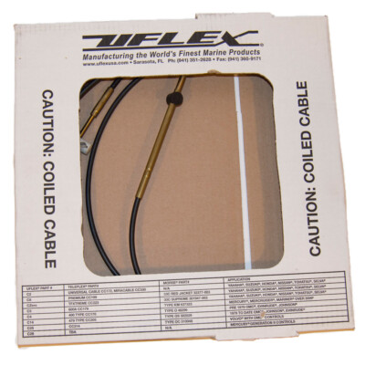 UFLEX Merc/Mercruiser Control Cable C5x22ft