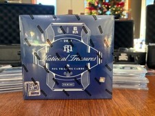 2021 FOTL NFL Football NATIONAL TREASURES First Off The Line Hobby Box