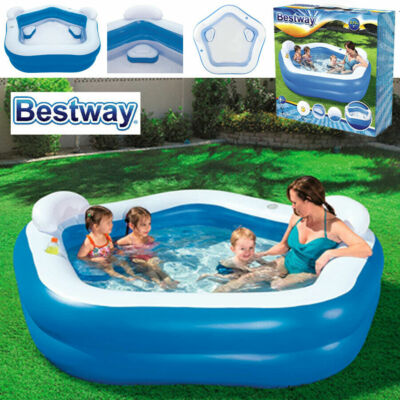 BESTWAY 7FT INFLATABLE FAMILY LOUNGE PATIO GARDEN - Main Image