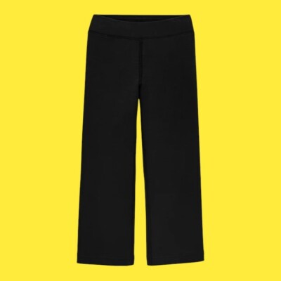 Primary Girl's Cozy Boot Cut Legging, Black, 10