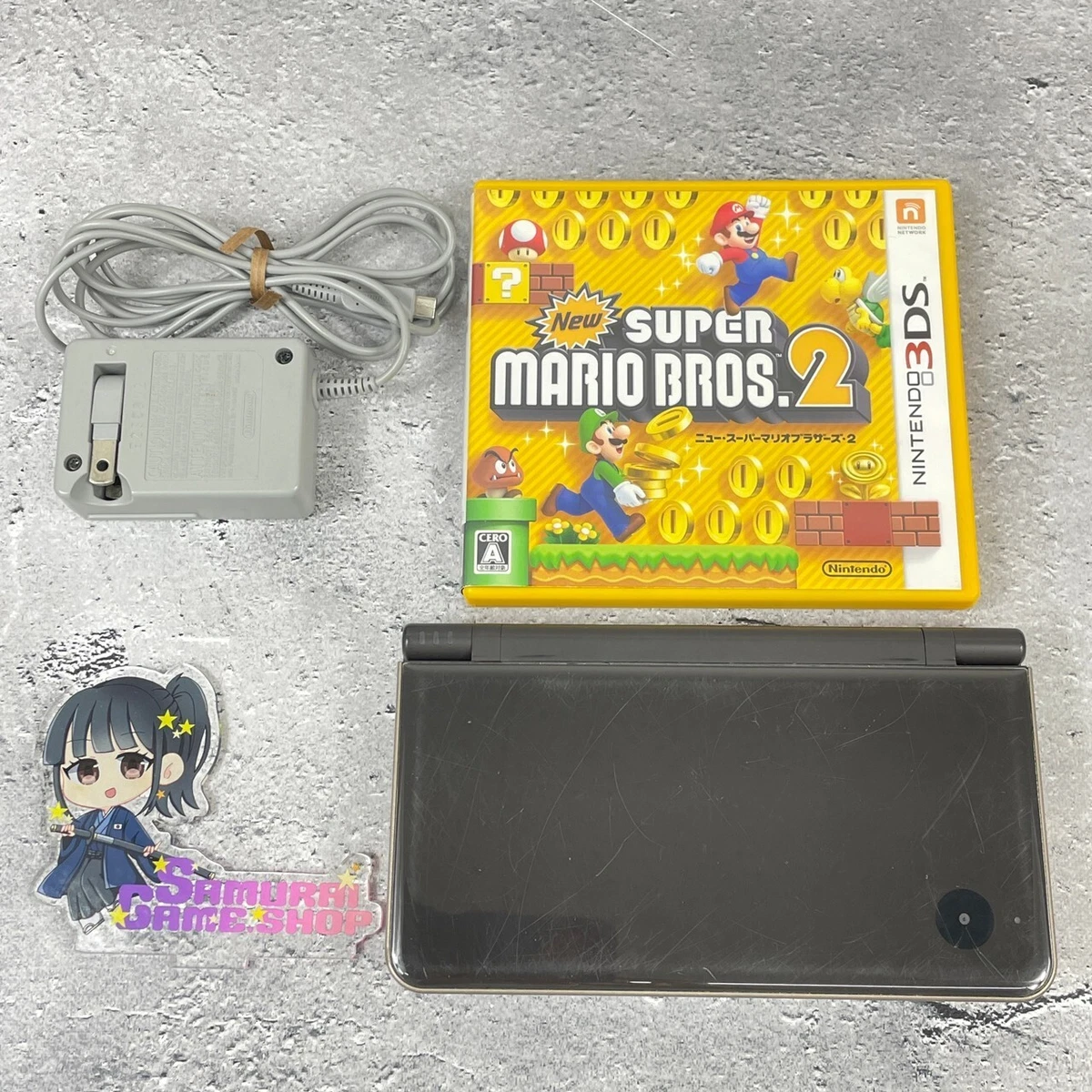 Nintendo DSi LL XL Console Only midnight blue Console Tested Japanese Version ②