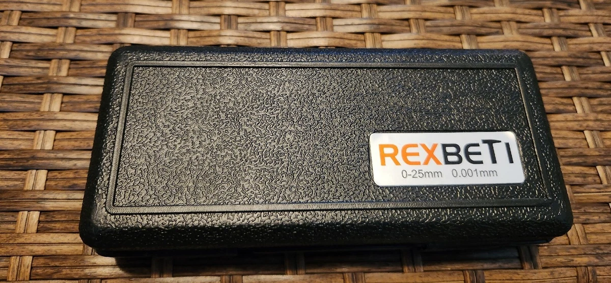 REXBETI Digital Caliper 6 Inch Micrometer Measuring Tool 0 25mm