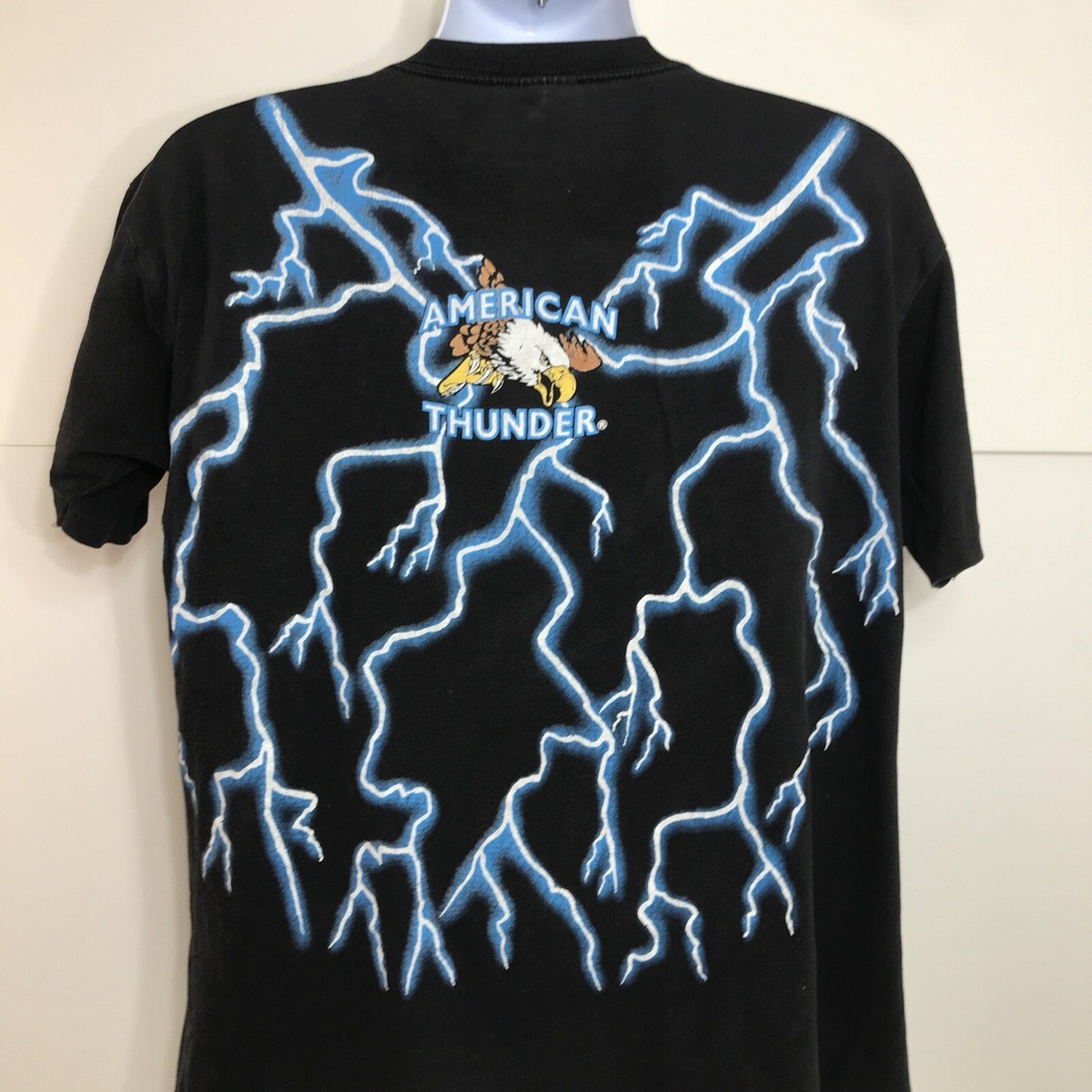 USA American Thunder vintage T shirt Native American Nature AOP