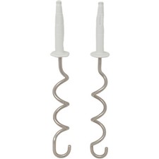 Braun 67051156 Knethaken Set für Stabmixer Küchenmaschine M1050M M1070M/FP M700