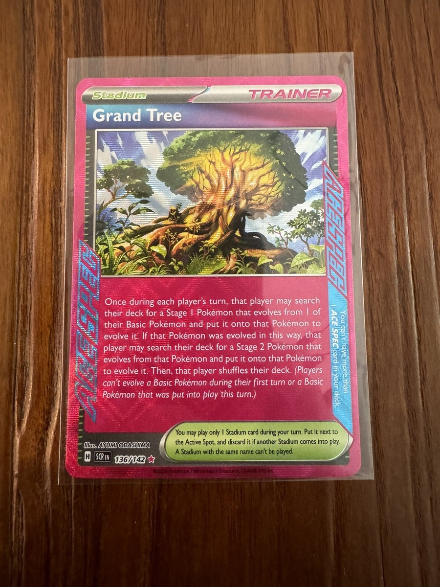 Pokémon TCG Grand Tree - 136/142 - Ace Spec NM