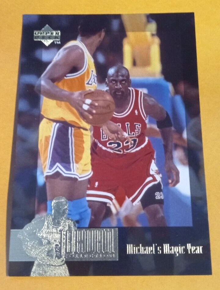 1996 Upper Deck The Jordan Collection Jumbo - Michael Jordan #JC21