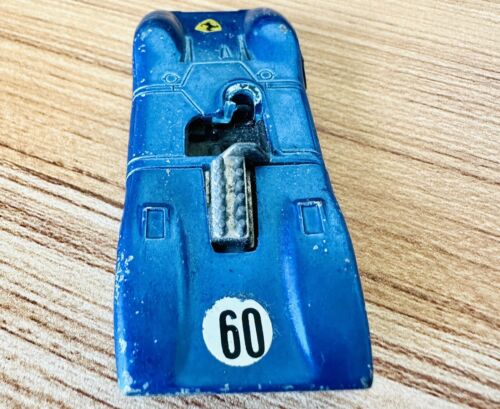 Hot Wheels Redline 1970 Ferrari 312P HK Blue Metal Base Grand Prix Car Read - Picture 5 of 9