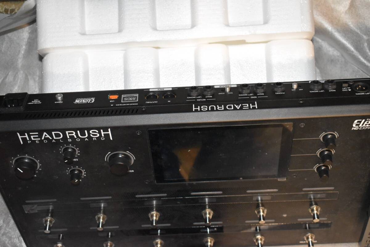 Eleven HD Expanded Head Rush Multi Guitar Effects Pedal Board | eBay