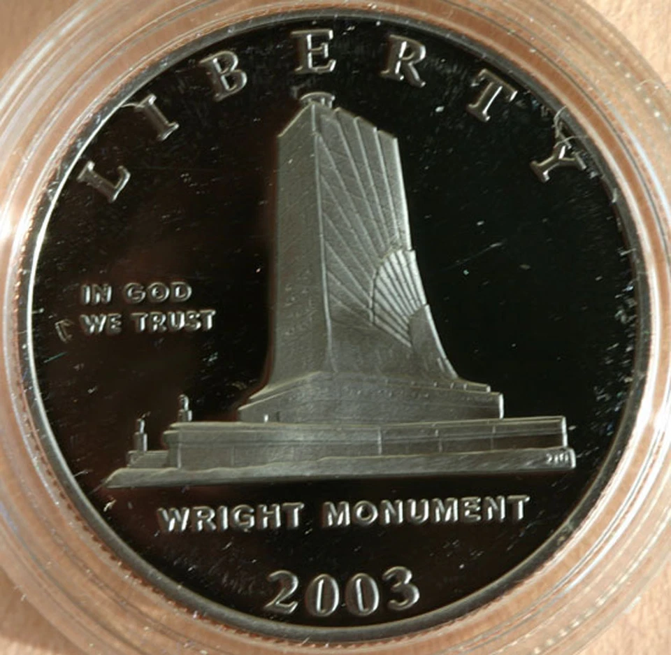 2003 First Flight Centennial Proof Clad Half Dollar Commemorative Coin Complete - Image 3 of 3