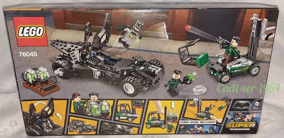 LEGO DC Super Heroes 76045 Batman v Superman Kryptonite Interception RETIRED NEW - Image 2 of 4