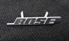 Replacement BOSE Logo Silver White Badge Emblem 1" Inch Speakers Products