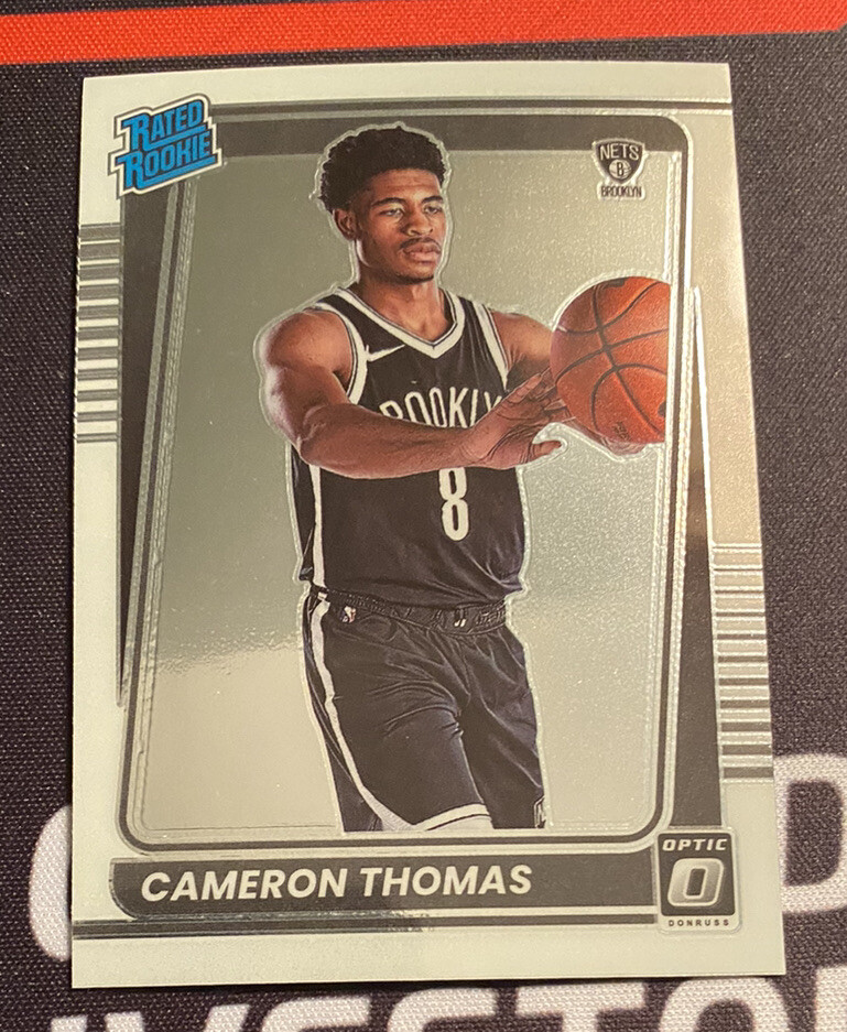 2021-22 Panini Donruss Optic Cameron Thomas Rated Rookie #153