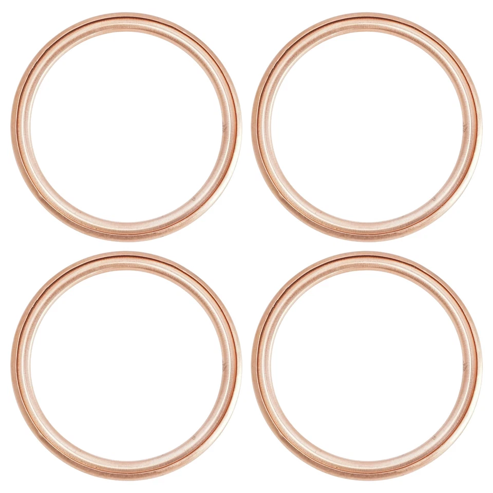 Junta de tubo de escape para Kawasaki ZX-6R Ninja ZX600 ZX636 1998-2018 / 11060-1203 Foto 4 de 4