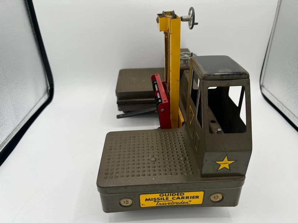 Vintage Nylint Traveloader Guided Missile Carrier - Toy Industrial Baker Trucks - Image 4 of 4