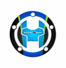 PROTEZIONE TAPPO BENZINA RESINA 3D SUZUKI GSX-S 1000 F 2017-2018 GP-389(M) Blue
