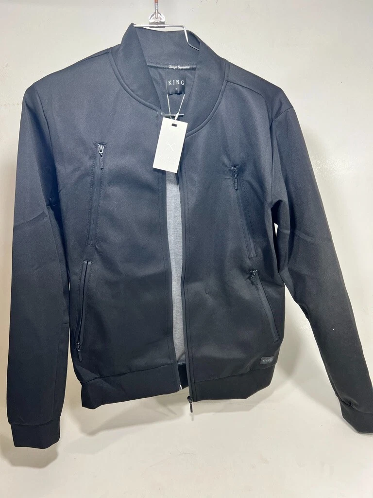 Veste zippée homme King Apparel London's Finest Reign Supreme taille moyenne