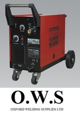 SEALEY MIGHTYMIG210 210Amp Gas / No Gas Mighty Mig Welder + EXTRAS