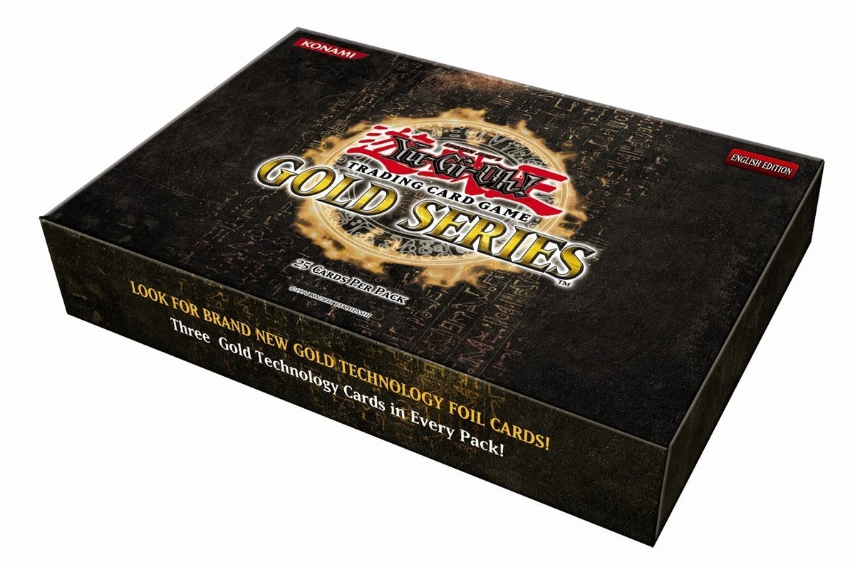 Yu-Gi-Oh! TCG Gold Series Sealed Collectible Card Game Packs for