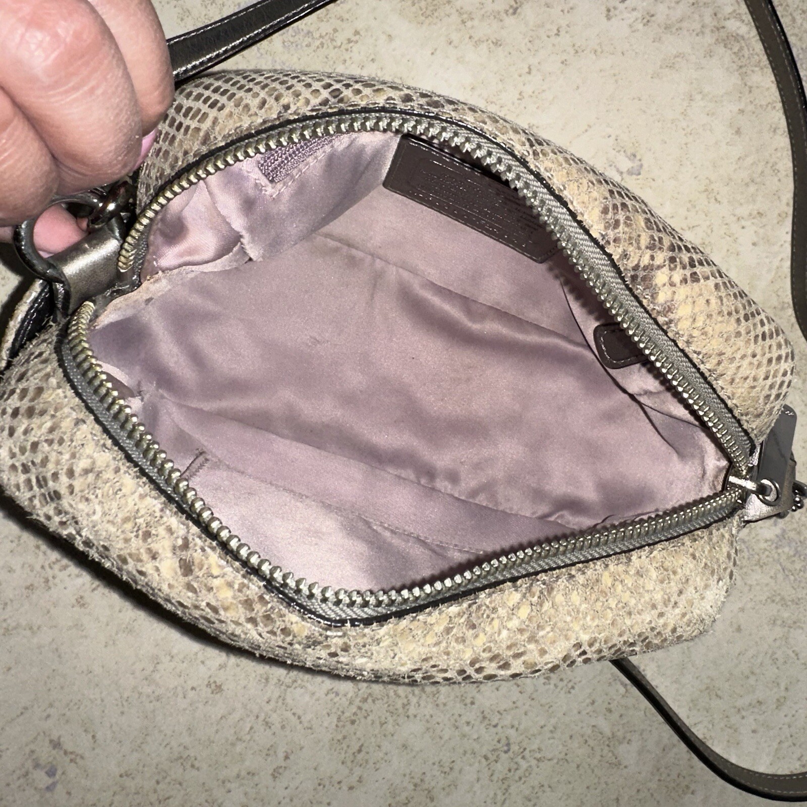 Coach Python Leather crossbody bag - image 6