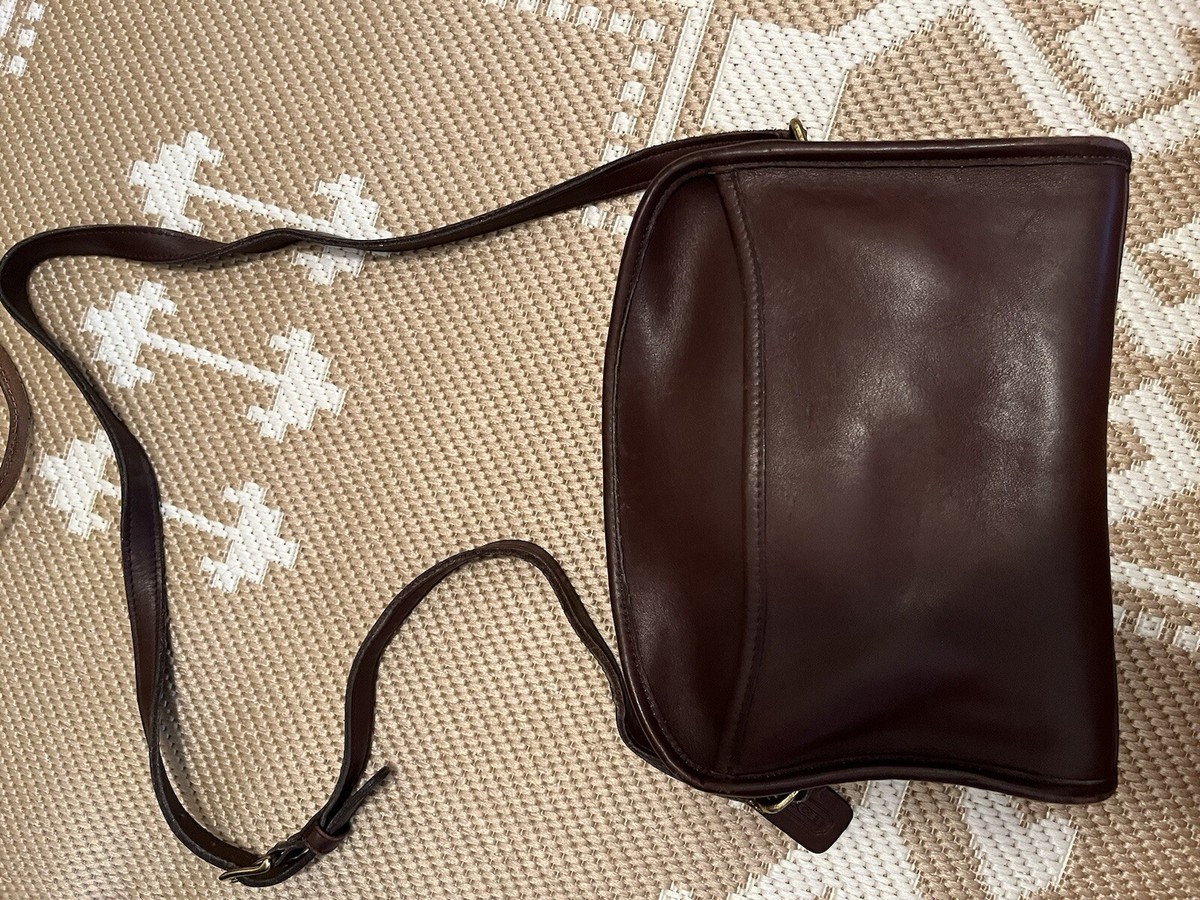 COACH Vintage Metropolis Brown Leather Crossbody/ Shoulder Bag